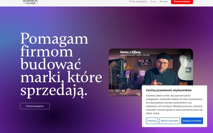 Screenshot of brandowy.com