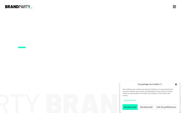 Screenshot of brandparty.fr