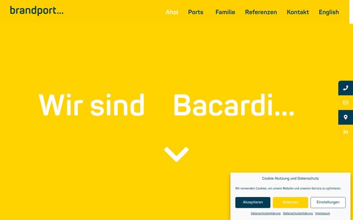 Screenshot of brandport.com