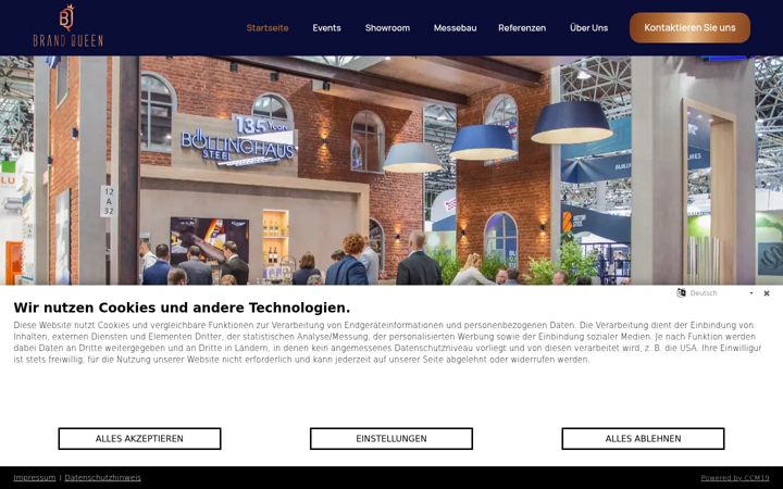 Screenshot of brandqueen.de