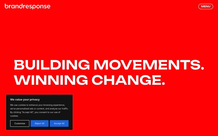 Screenshot of brandresponse.cc