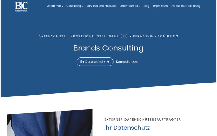 Screenshot of brands-consulting.eu