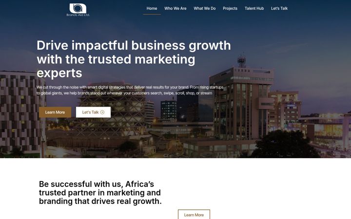 Screenshot of brandsaidgh.com