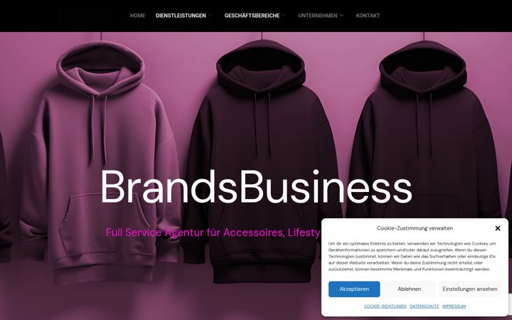 Екранна снимка на brandsbusiness.de