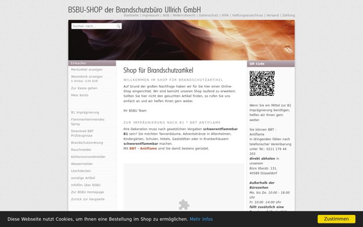 Screenshot of brandschutz-artikel.de