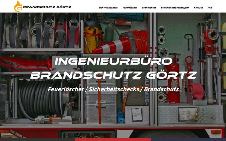 Screenshot of brandschutz-goertz.at