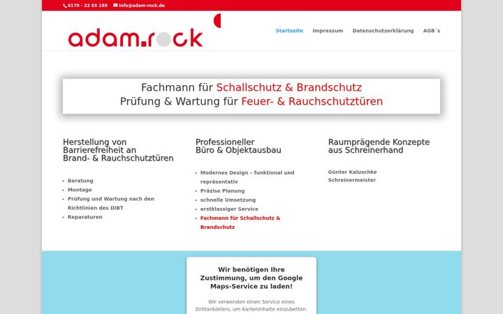 Screenshot of brandschutz-kaluschke.de