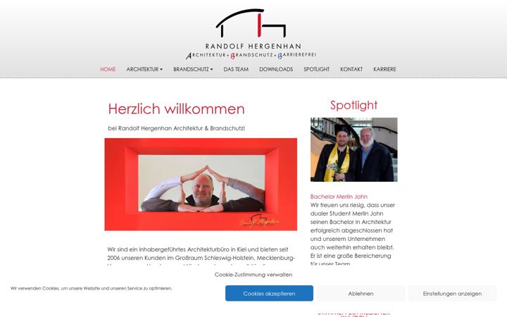Екранна снимка на brandschutz-kiel.de