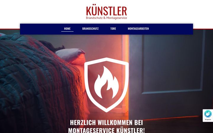 Screenshot of brandschutz-kuenstler.de