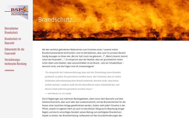 Screenshot of brandschutz-moyano.de
