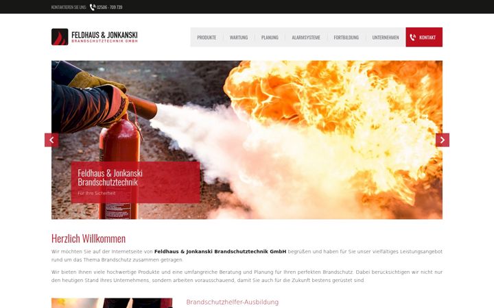 Screenshot of brandschutz-ms.de
