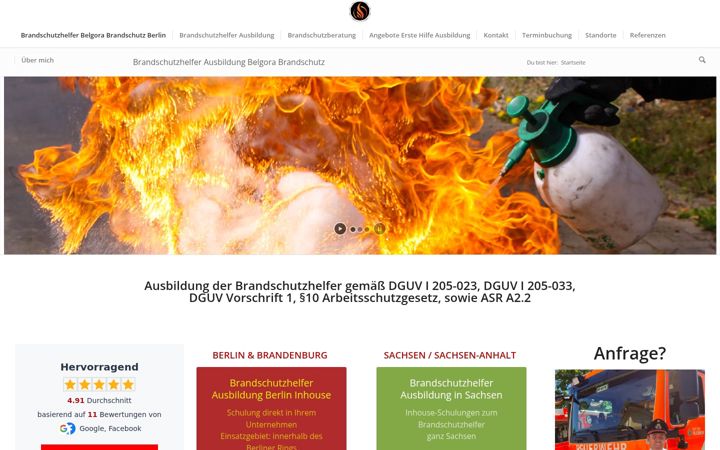 Screenshot of brandschutz-ost.de