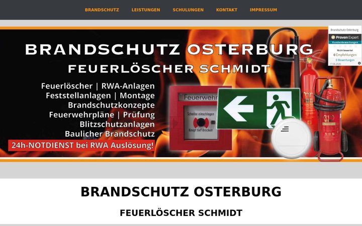 Screenshot of brandschutz-osterburg.de