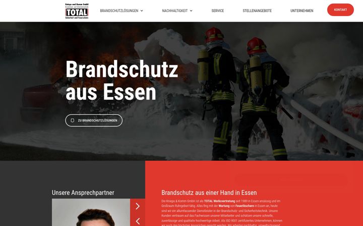Screenshot of brandschutz-total.de