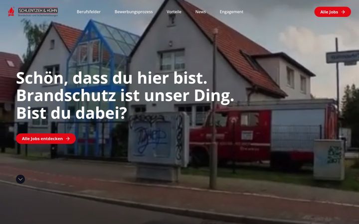 Screenshot of brandschutz.club