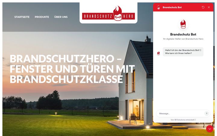 Screenshot of brandschutzhero.de