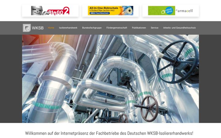 Posnetek zaslona brandschutztage.de