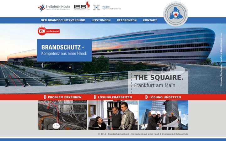 Screenshot of brandschutzverbund.de