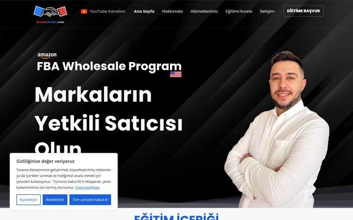 Screenshot of brandsdealer.com