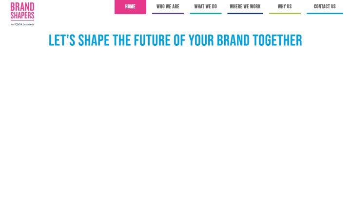 Screenshot of brandshapers.ie