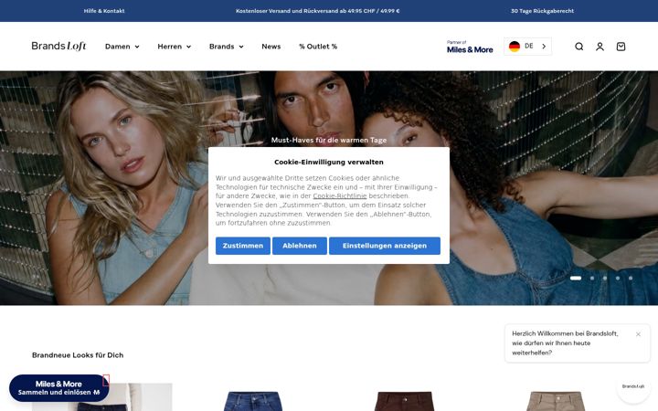 Screenshot of brandsloft.ch