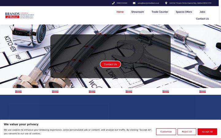 Screenshot ta' brandsofwatford.co.uk