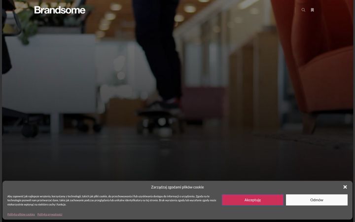 Screenshot of brandsome.pl