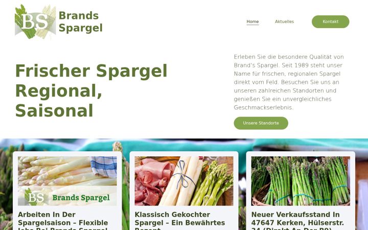 Skjámynd af brandsspargel.de