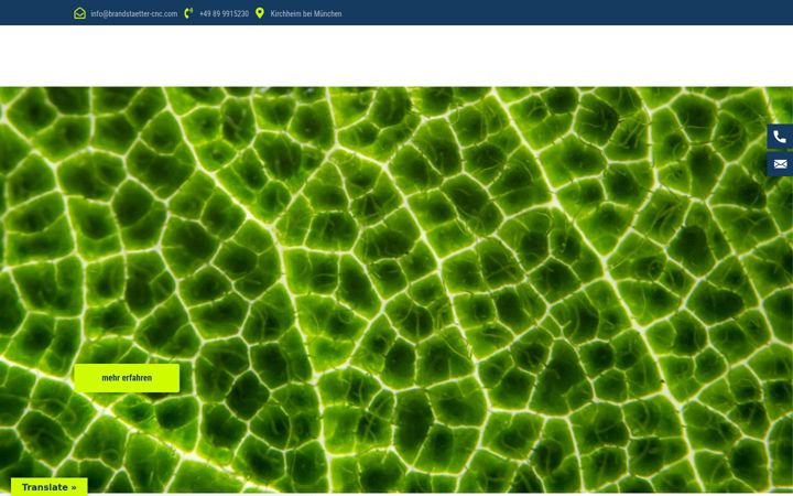 Screenshot of brandstaetter-cnc.com