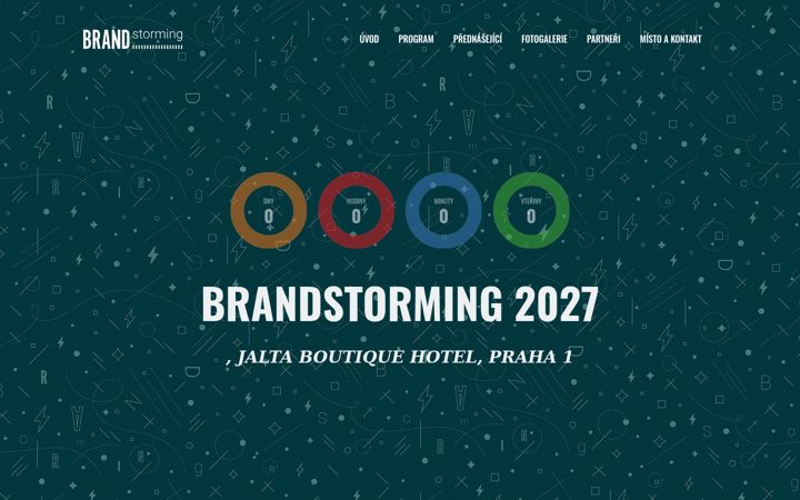 Screenshot of brandstormingevent.cz