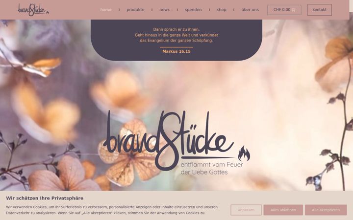 Screenshot of brandstuecke.li