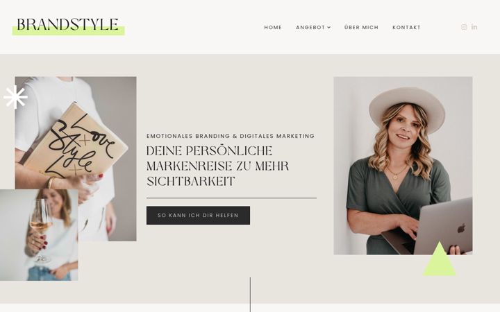 Screenshot of brandstyle.ch