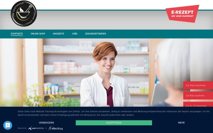 Screenshot von brandt-apotheke.de
