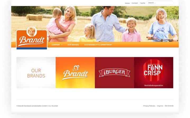 Screenshot of brandt-gruppe.de