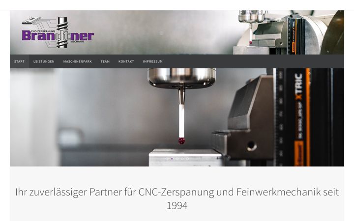 Screenshot von brandtner-cnc.de