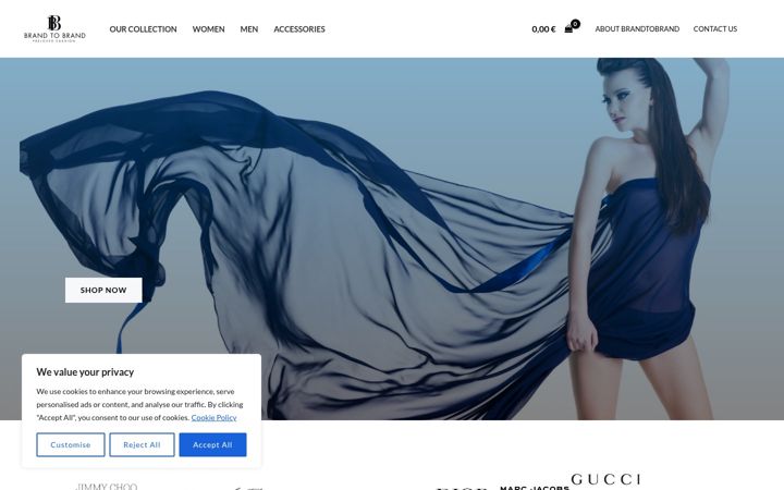 Screenshot of brandtobrand.gr