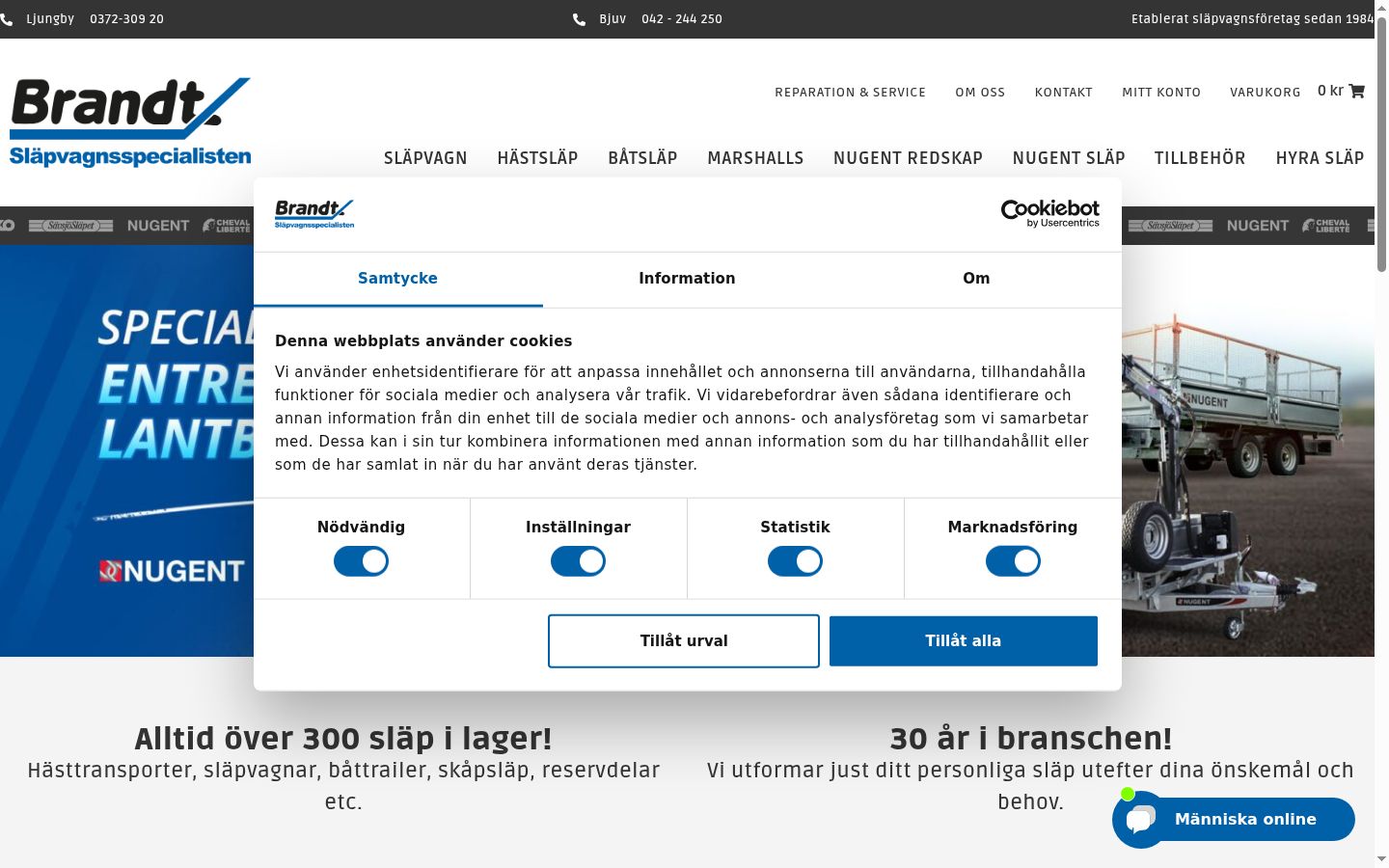 Snímek obrazovky baneru souhlasu zobrazeného před jakoukoli interakcí