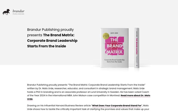 Screenshot of brandurpublishing.com