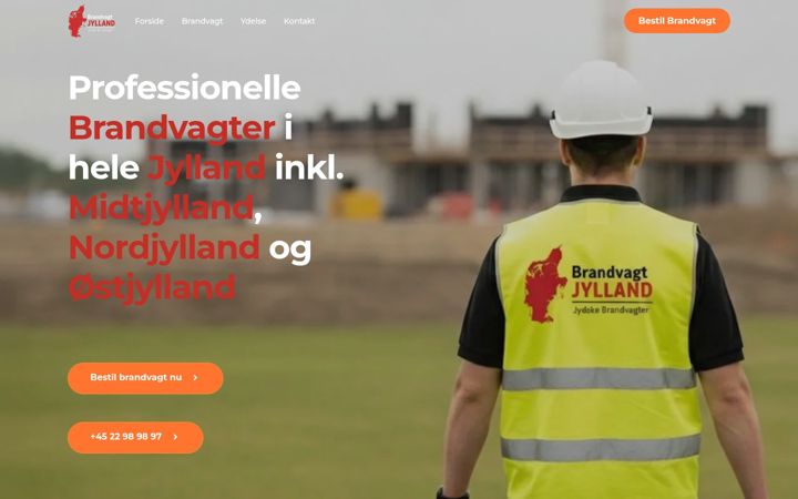 Screenshot of brandvagt-jylland.dk