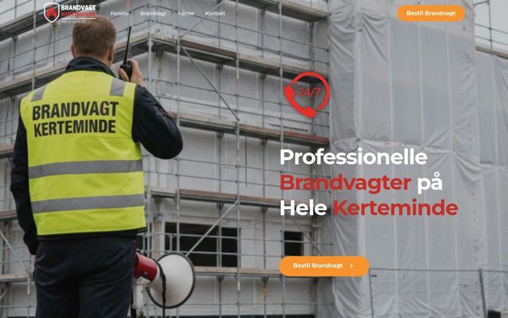 Screenshot of brandvagt-kerteminde.dk