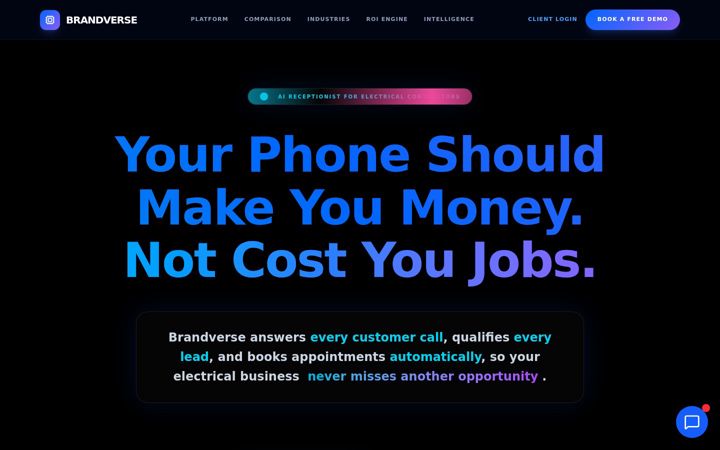Screenshot of brandverse.tech