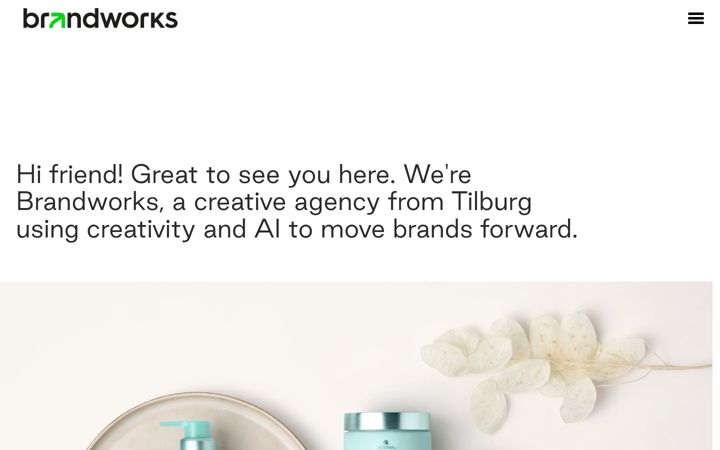 Ekrano kopija brandworks.nl