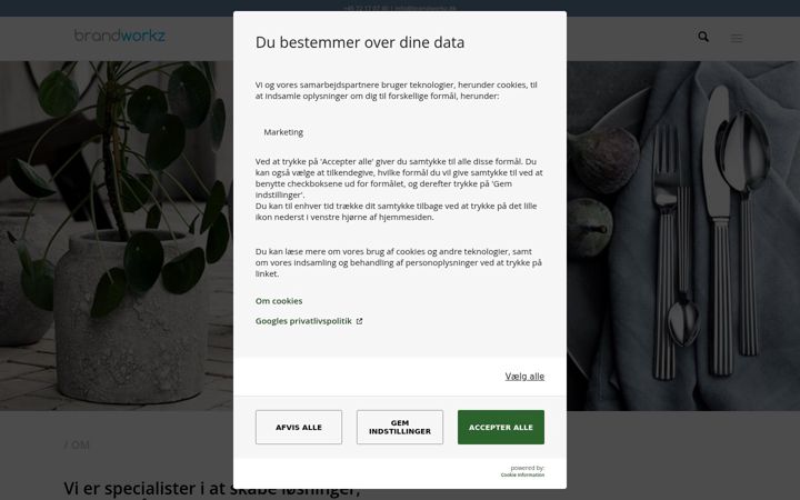 Screenshot of brandworkz.dk