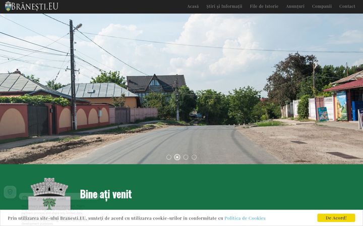 Skjermbilde av branesti.eu