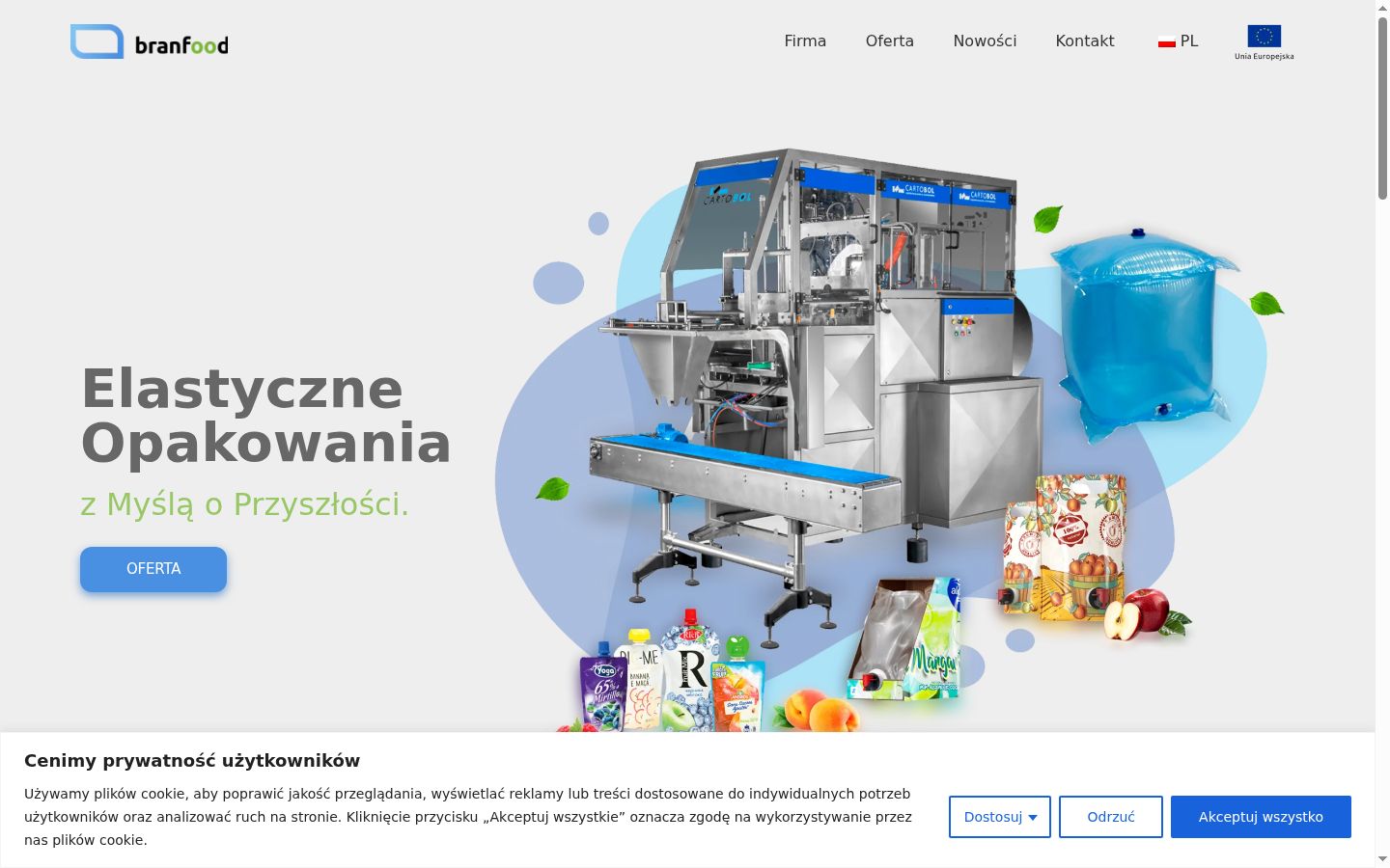 Screenshot tal-banner tal-kunsens muri qabel kwalunkwe interazzjoni