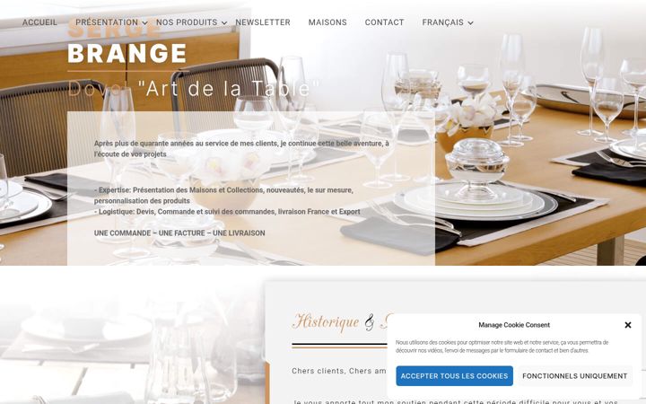 Screenshot of brangeconsulting.com
