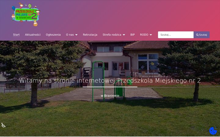 Screenshot of braniewo.edu.pl