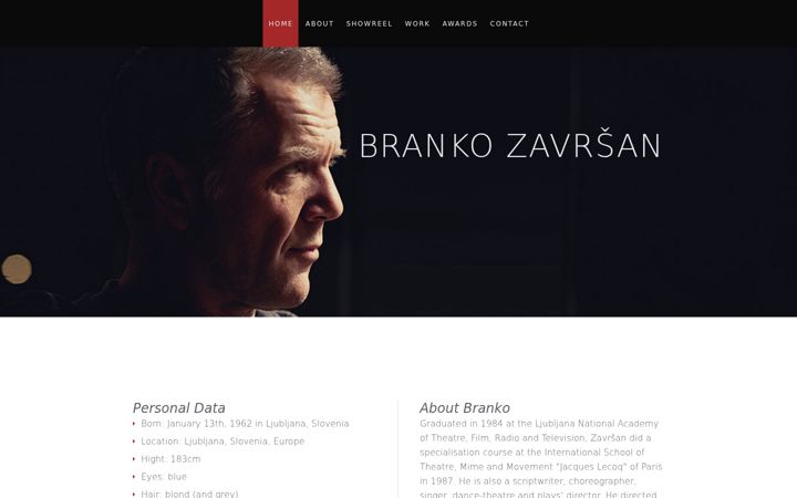 Screenshot of brankozavrsan.com