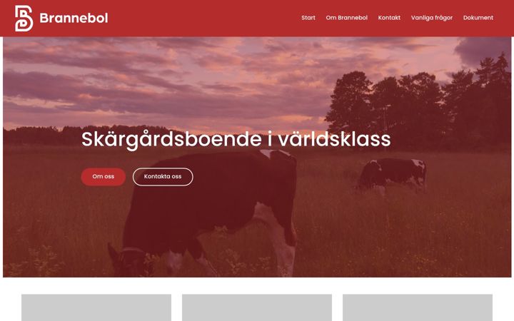 Screenshot of brannebol.se