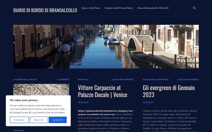 Screenshot of branoalcollo.com